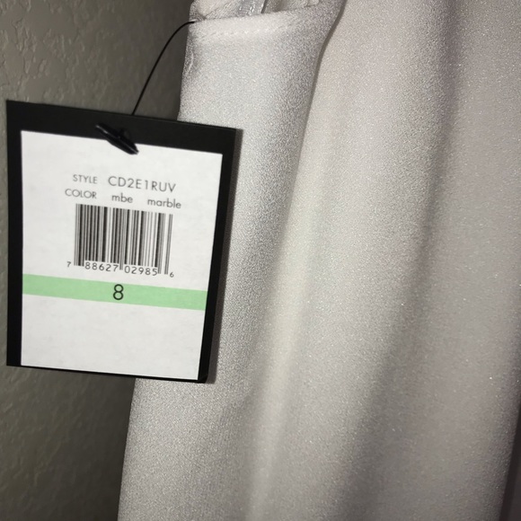 Francisco Costa for Calvin Klein White Dress - size 8 - Picture 5 of 6